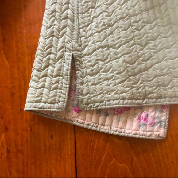 Northern Reflections Cotton Quilted Coat - Reversible - Floral - Picture 10 of 10